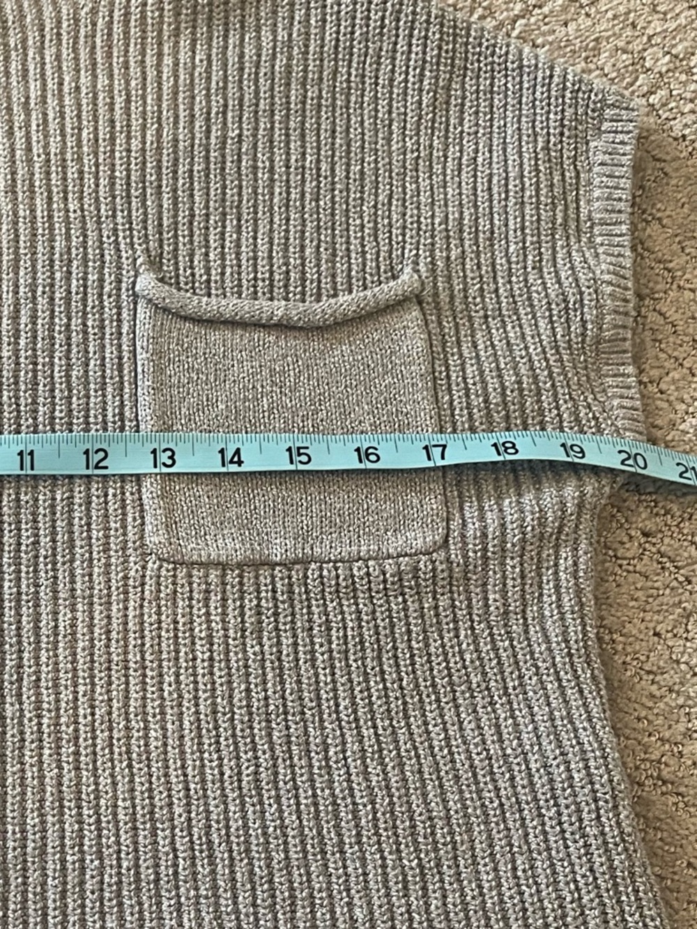 Free People Beach Freya Cropped Sweater Sleeveless, Boxy, Gray, Size Small - Picture 9 of 13